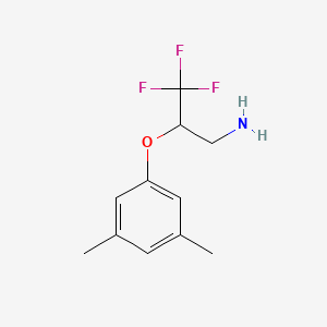 2-(3,5-Dimethyl-phenoxy)-3,3,3-trifluoro-propylamine