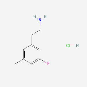 2-(3-fluoro-5-methylphenyl)ethan-1-amine HCl