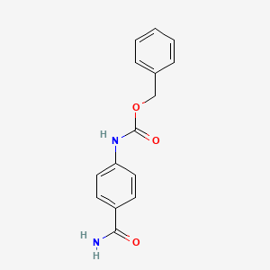 Benzyl 4-(aminocarbonyl)phenylcarbamate