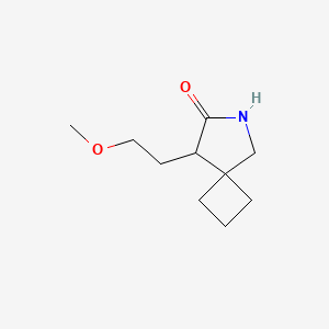 8-(2-Methoxyethyl)-6-azaspiro[3.4]octan-7-one