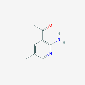 1-(2-Amino-5-methylpyridin-3-YL)ethan-1-one