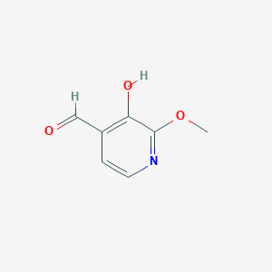 3-Hydroxy-2-methoxyisonicotinaldehyde