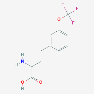 2-Amino-4-(3-trifluoromethoxy-phenyl)-butyric acid