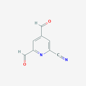 4,6-Diformylpyridine-2-carbonitrile