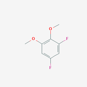 molecular formula C8H8F2O2 B14862763 1,5-Difluoro-2,3-dimethoxybenzene 