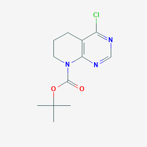 Tert-butyl 4-chloro-6,7-dihydropyrido[2,3-D]pyrimidine-8(5H)-carboxylate