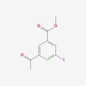 Methyl 3-acetyl-5-iodobenzoate