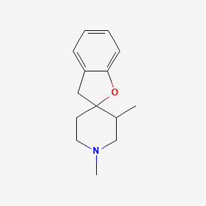 3H-spiro[1-benzofuran-2,4'-(1,3-dimethylpiperidine)]