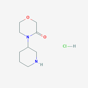 4-(Piperidin-3-yl)morpholin-3-one hydrochloride