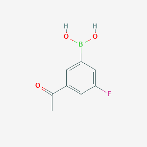 (3-Acetyl-5-fluorophenyl)boronic acid