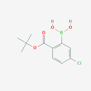 T-Butyl-4'-chlorobenzoate-2'-boronic acid