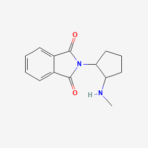 2-(2-(Methylamino)cyclopentyl)isoindoline-1,3-dione