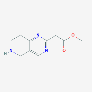 Methyl 5,6,7,8-tetrahydropyrido[4,3-D]pyrimidin-2-ylacetate