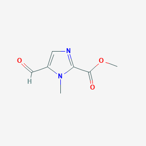 Methyl 5-formyl-1-methyl-1H-imidazole-2-carboxylate