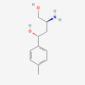 (1R,3S)-3-Amino-1-(4-methylphenyl)-1,4-butanediol