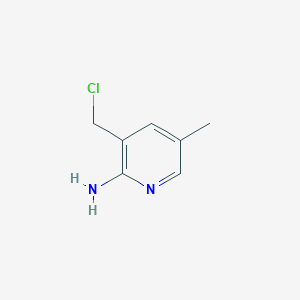 3-(Chloromethyl)-5-methylpyridin-2-amine