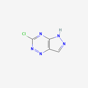 3-Chloro-5H-pyrazolo[3,4-E][1,2,4]triazine