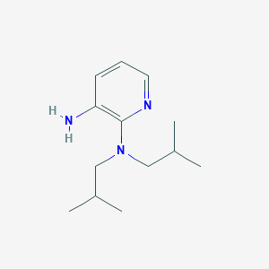 B1486322 N2,N2-bis(2-methylpropyl)pyridine-2,3-diamine CAS No. 1082177-11-4