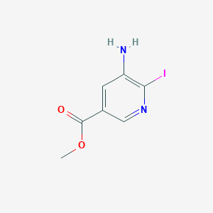 Methyl 5-amino-6-iodonicotinate