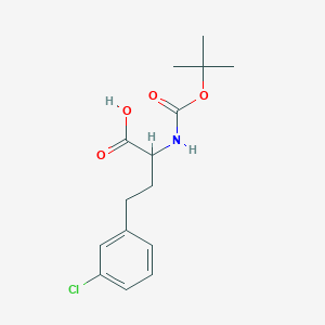 (R)-2-Tert-butoxycarbonylamino-4-(3-chloro-phenyl)-butyric acid