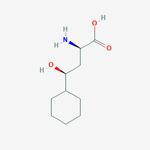 (2R,4S)-2-Amino-4-cyclohexyl-4-hydroxybutanoic acid