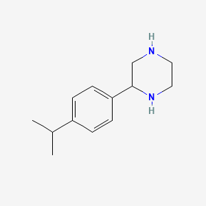 2-(4-Isopropyl-phenyl)-piperazine