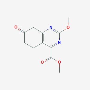 Methyl 2-methoxy-7-oxo-5,6,7,8-tetrahydroquinazoline-4-carboxylate