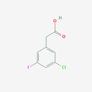 (3-Chloro-5-iodophenyl)acetic acid