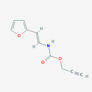 2-Propynyl N-(2-(2-furyl)vinyl)carbamate