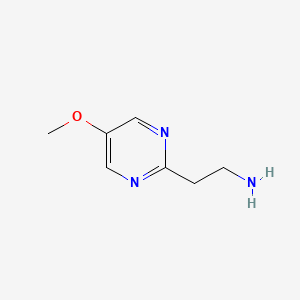 2-(5-Methoxypyrimidin-2-YL)ethan-1-amine