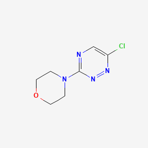 6-Chloro-3-morpholin-4-YL-1,2,4-triazine