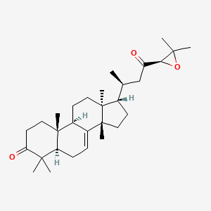 molecular formula C30H46O3 B14863374 24,25-Epoxytirucall-7-en-3,23-dione 