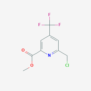 Methyl 6-(chloromethyl)-4-(trifluoromethyl)pyridine-2-carboxylate