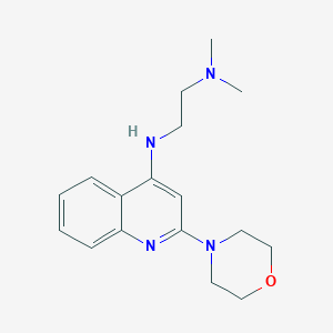 N',N'-Dimethyl-N-(2-morpholinoquinolin-4-yl)ethane-1,2-diamine