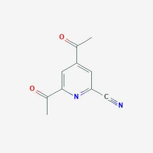 4,6-Diacetylpyridine-2-carbonitrile