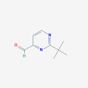 2-Tert-butylpyrimidine-4-carbaldehyde