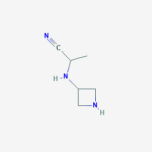 2-(Azetidin-3-ylamino)propanenitrile