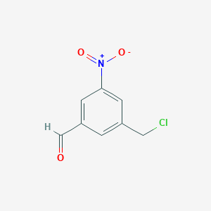 3-(Chloromethyl)-5-nitrobenzaldehyde