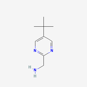 (5-Tert-butylpyrimidin-2-YL)methanamine