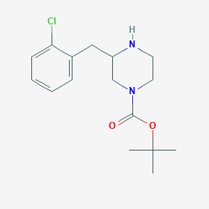 3-(2-Chloro-benzyl)-piperazine-1-carboxylic acid tert-butyl ester