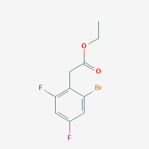 B1486366 Ethyl 2-bromo-4,6-difluorophenylacetate CAS No. 1805104-90-8