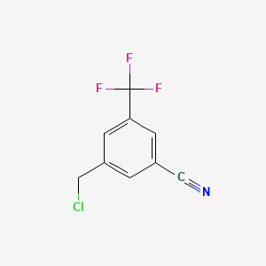 3-(Chloromethyl)-5-(trifluoromethyl)benzonitrile