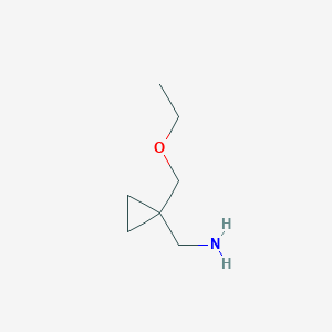 B1486370 (1-(Ethoxymethyl)cyclopropyl)methanamine CAS No. 1134331-34-2