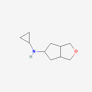 N-cyclopropylhexahydro-1H-cyclopenta[c]furan-5-amine