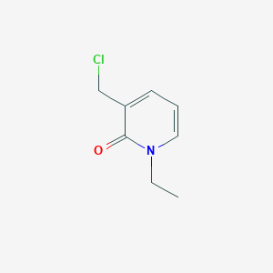 3-(chloromethyl)-1-ethylpyridin-2(1H)-one