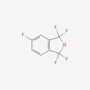 B1486375 1,1,3,3,5-Pentafluoro-1,3-dihydroisobenzofuran CAS No. 651-58-1