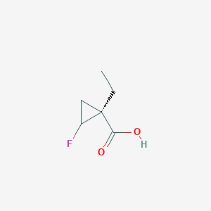 trans-1-Ethyl-2-fluoro-cyclopropanecarboxylic acid