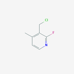 3-(Chloromethyl)-2-fluoro-4-methylpyridine