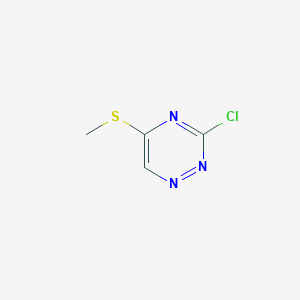 3-Chloro-5-(methylthio)-1,2,4-triazine