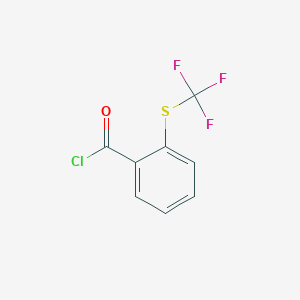 2-(Trifluoromethylthio)benzoyl chloride